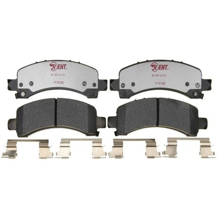 R/M Brakes BRAKE PADS OEM OE Replacement Hybrid Technology Includes Mounting Hardware EHT974H